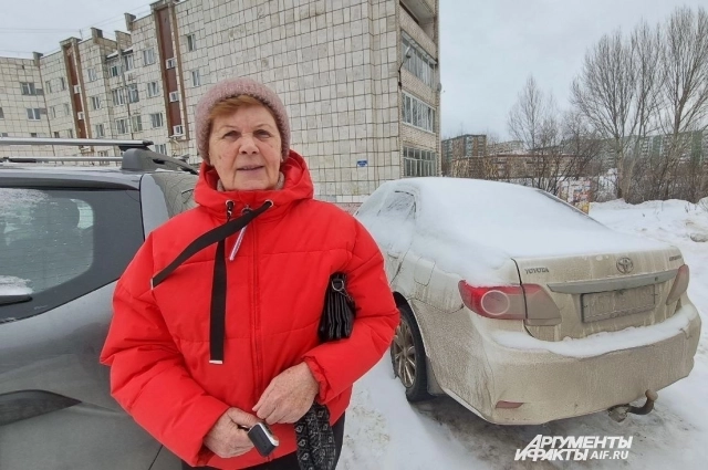 Татьяна Александровна 35 лет за рулём.
